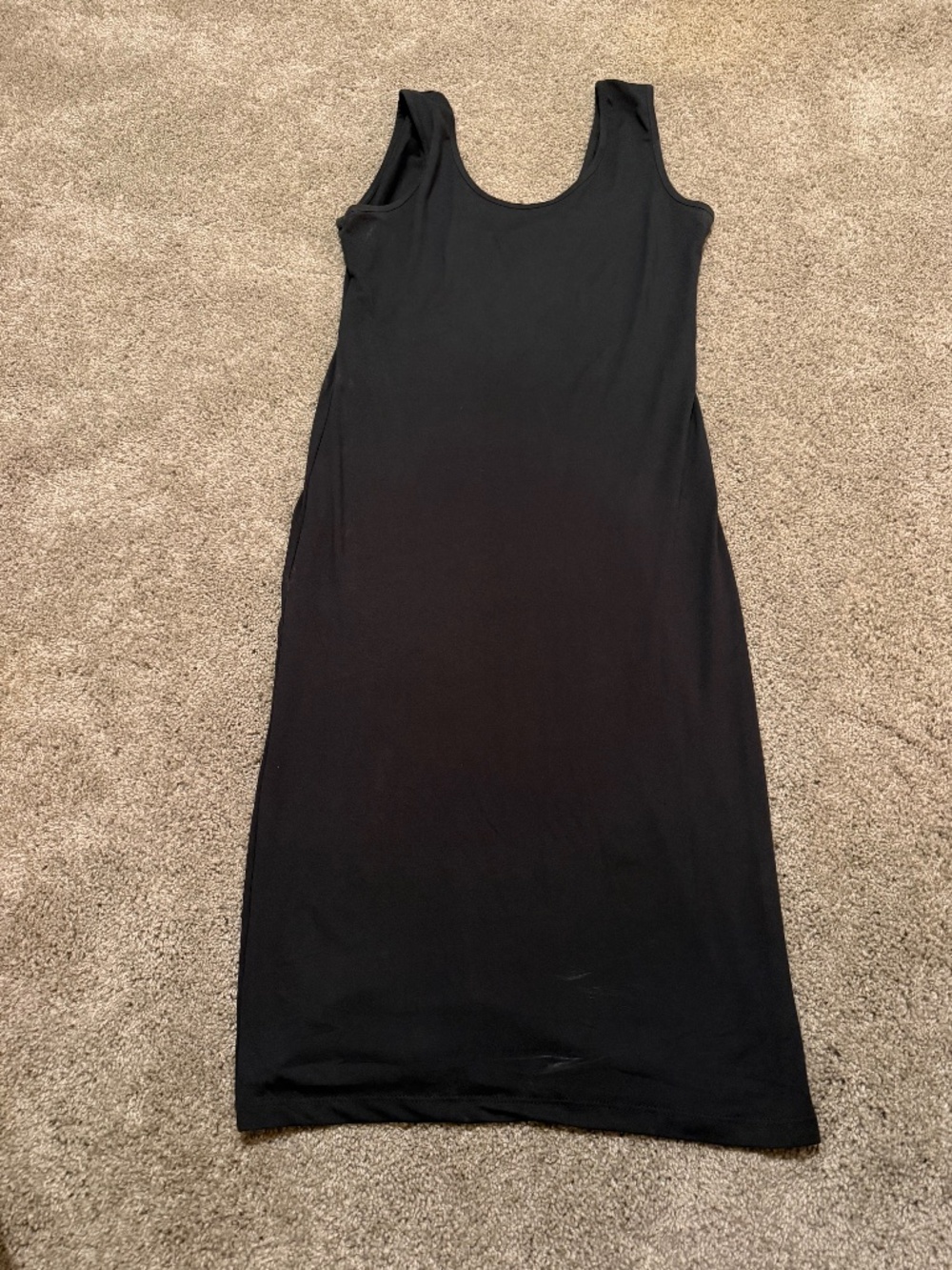 Dark grey tshirt dress